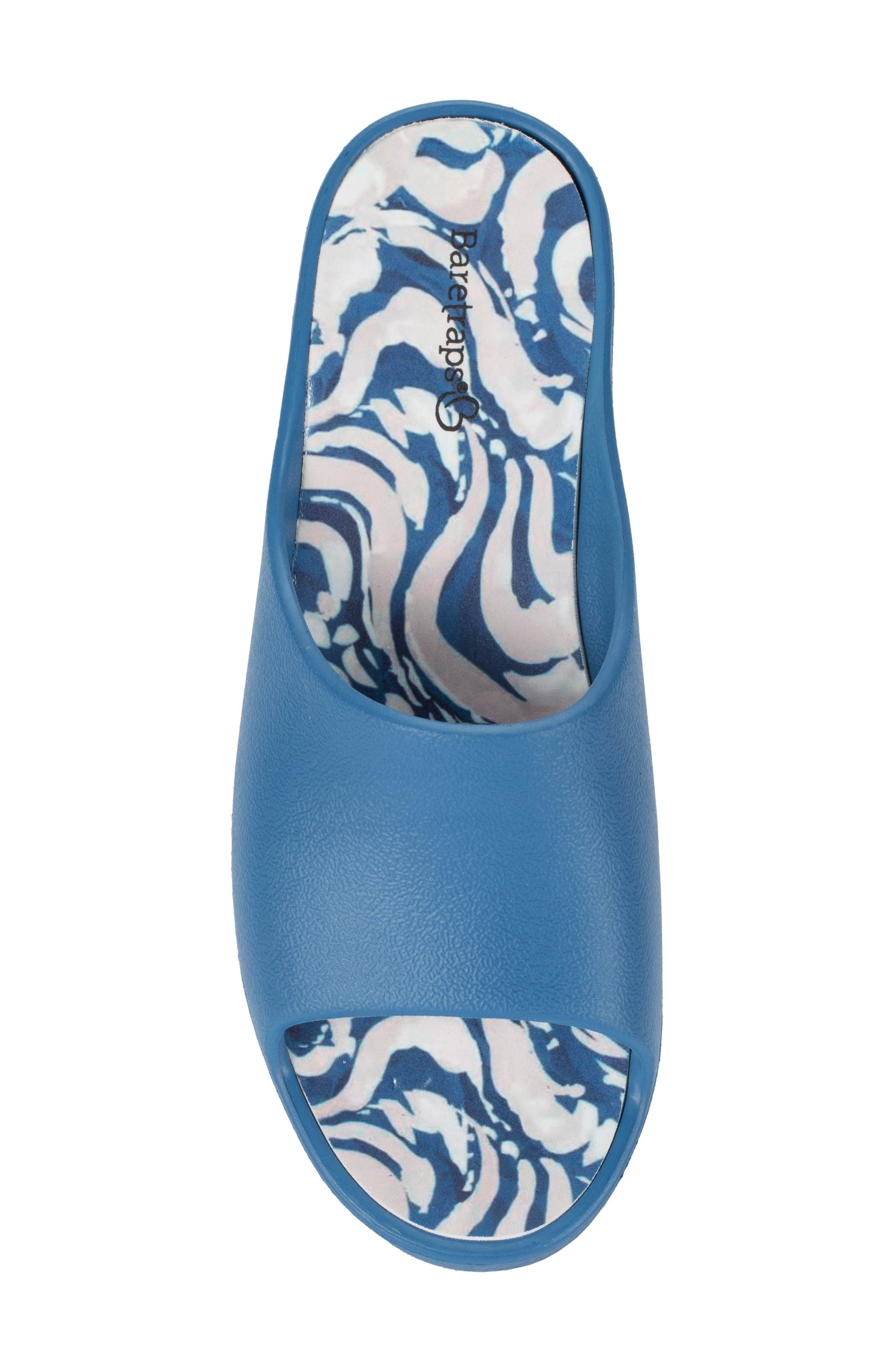 BARETRAPS Parvati Platform Slide Sandal, Alternate, color, Atlantic Blue