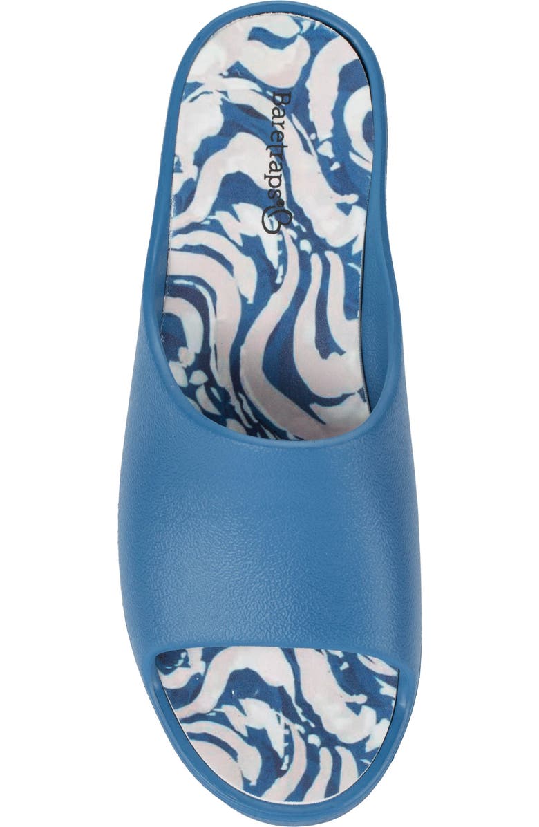 BARETRAPS Parvati Platform Slide Sandal, Alternate, color, Atlantic Blue