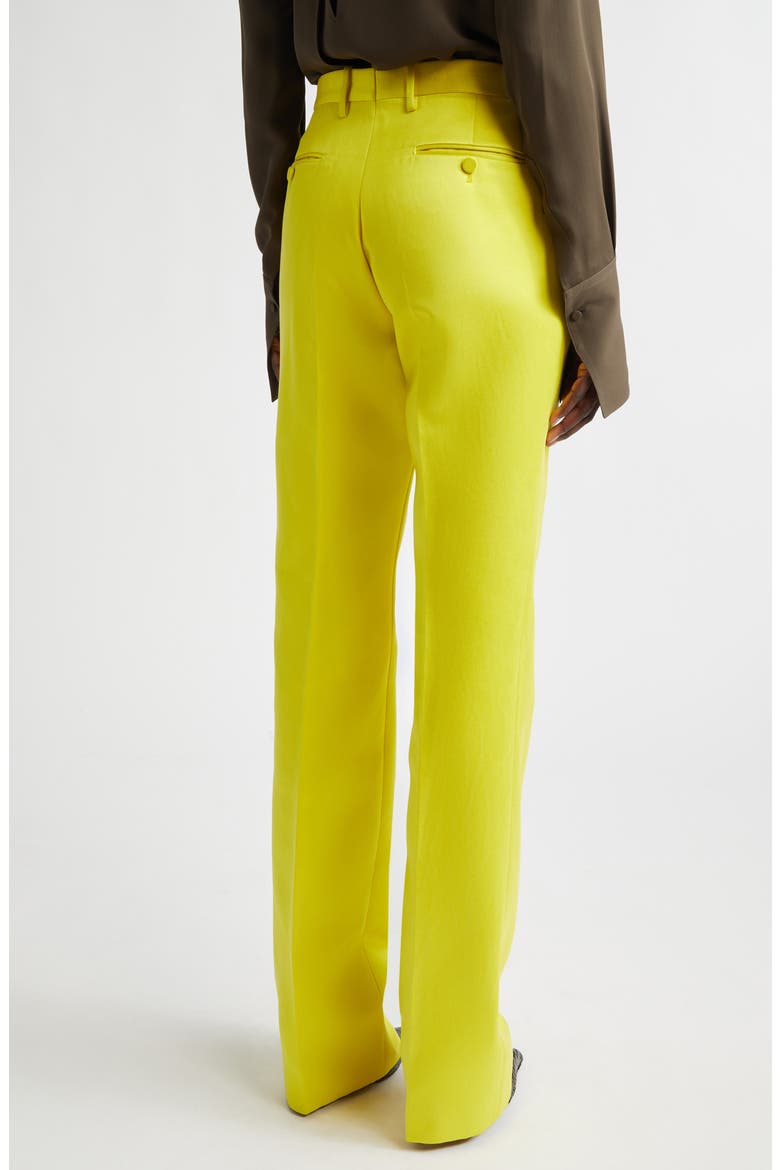 Duchesse Satin Trousers, Alternate, color, BY160 CITRON