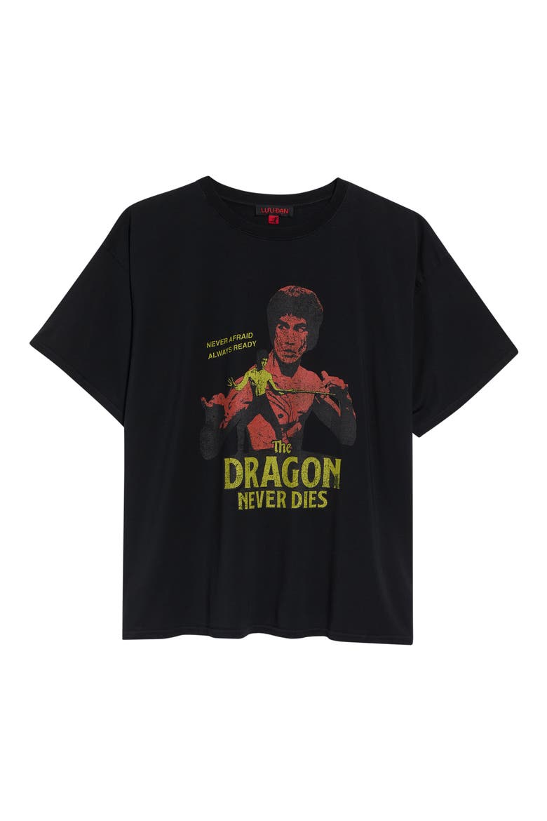 Cotton Graphic T-Shirt, Alternate, color, BLACK