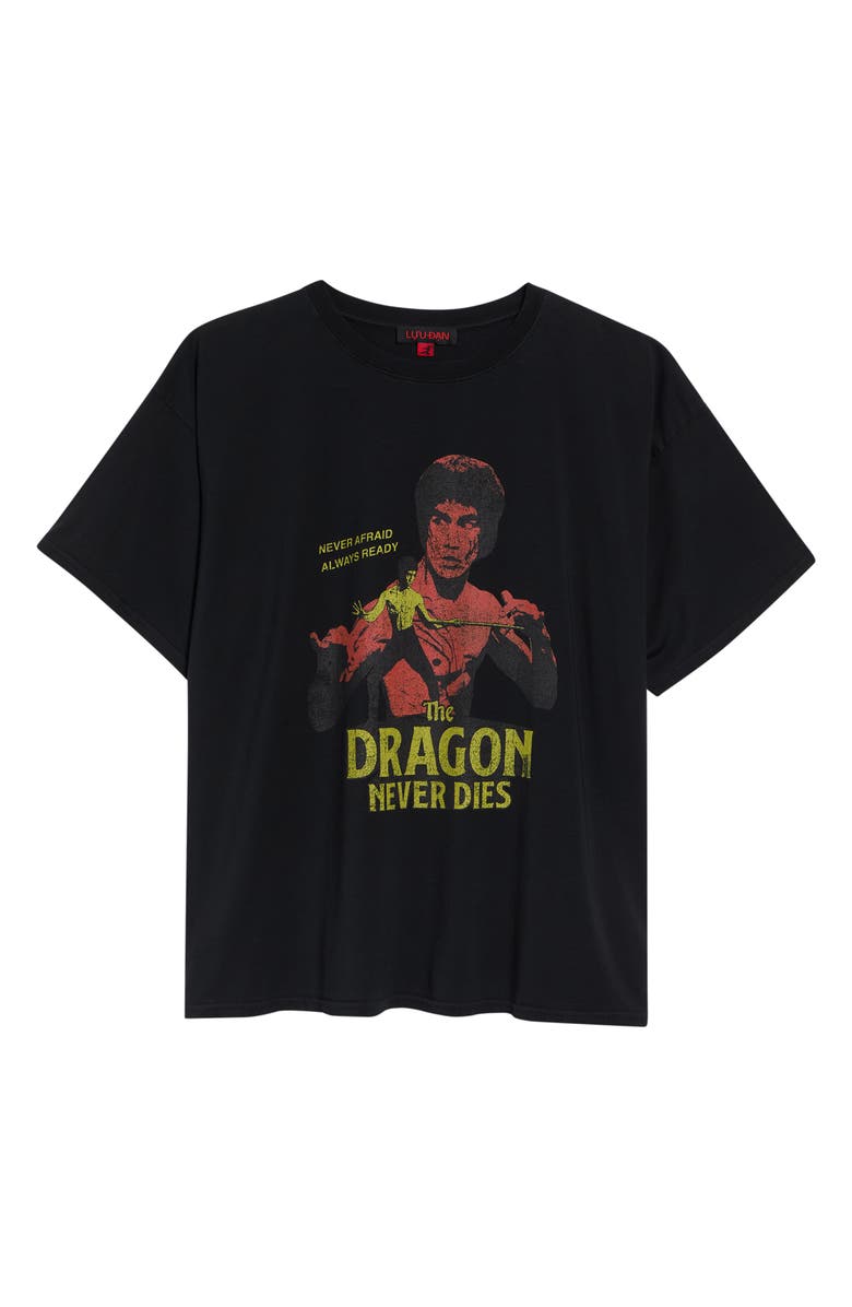 LU'U DAN Cotton Graphic T-Shirt, Main, color,
