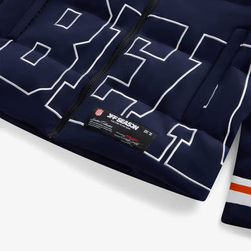 Off Season Unisex Navy Chicago Bears Team Puffer Jacket In Blue