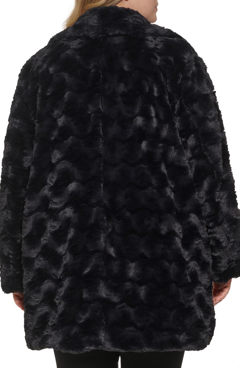 Kenneth Cole New York Faux Fur Coat, Alternate, color,