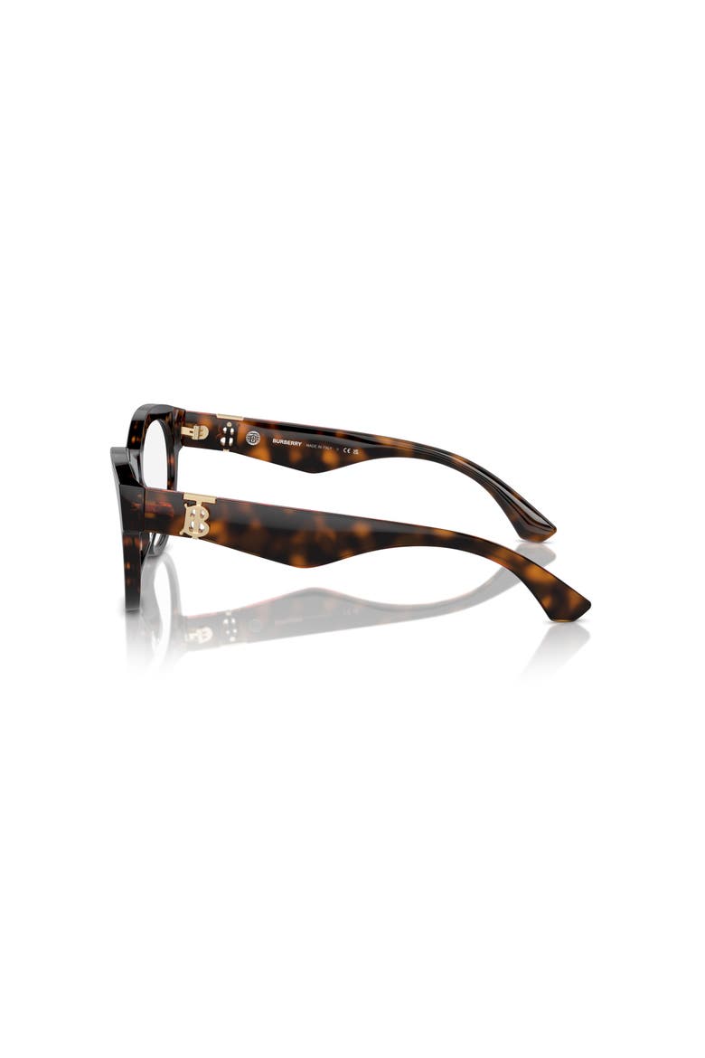 51mm Round optical glasses, Alternate, color, Brown