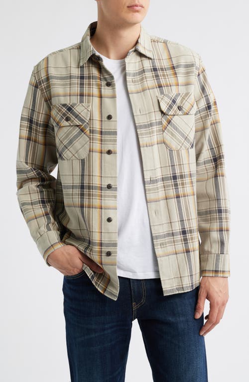 Pendleton Beach Shack Plaid Button-Up Shirt in Tan Multi Plaid  product