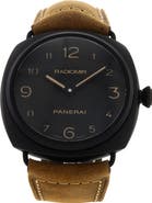 Watchfinder & Co. Panerai Preowned 2020 Radiomir PAM00613 Manual Leather Strap Watch, 45mm