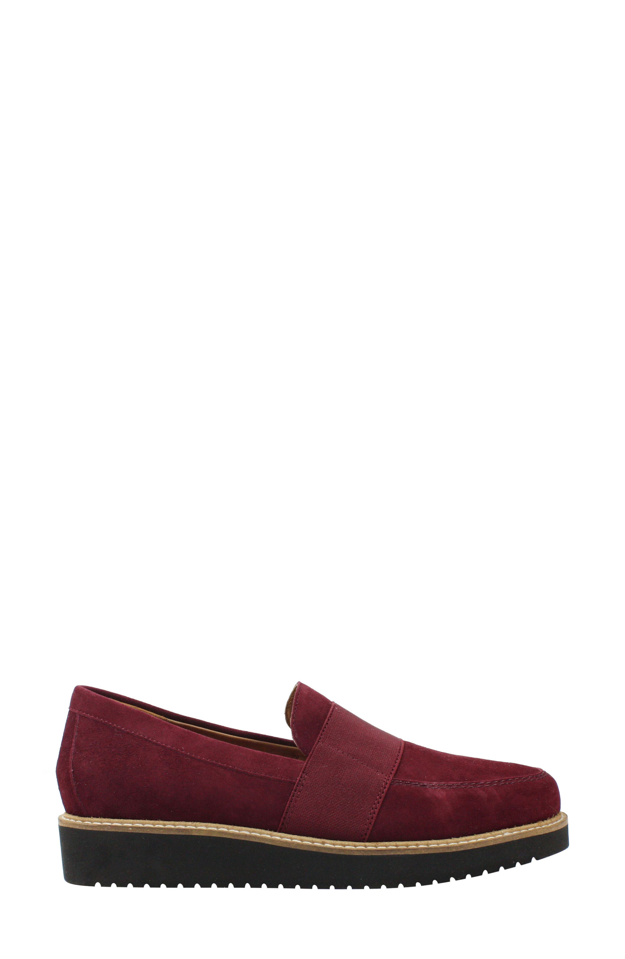 Xanthus Loafer, Alternate, color, MULBERRY SUEDE
