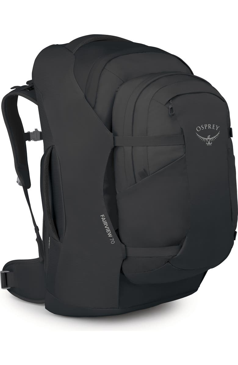 Osprey Fairview 70 Backpack, Alternate, color, Black/Black