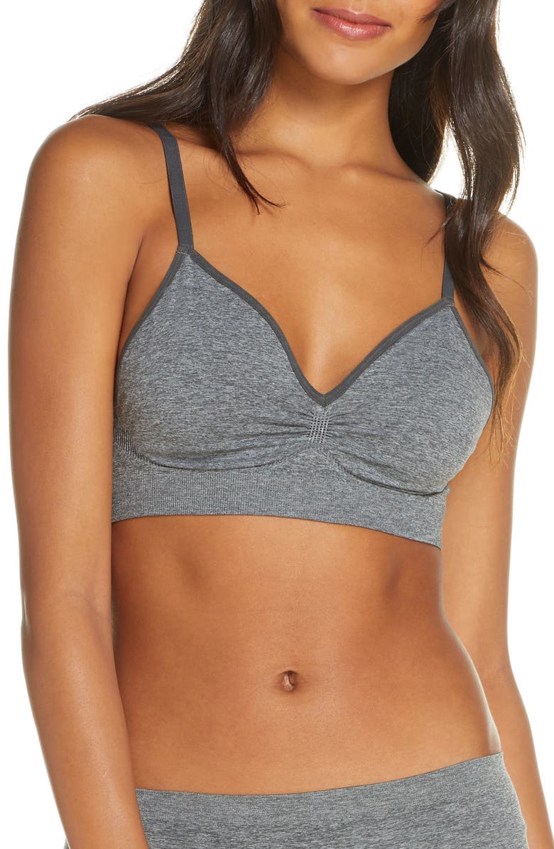 Halogen<sup>®</sup> Seamless Day Bra, Main, color, 