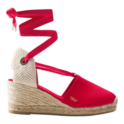Escala Canvas Espadrille Wedges