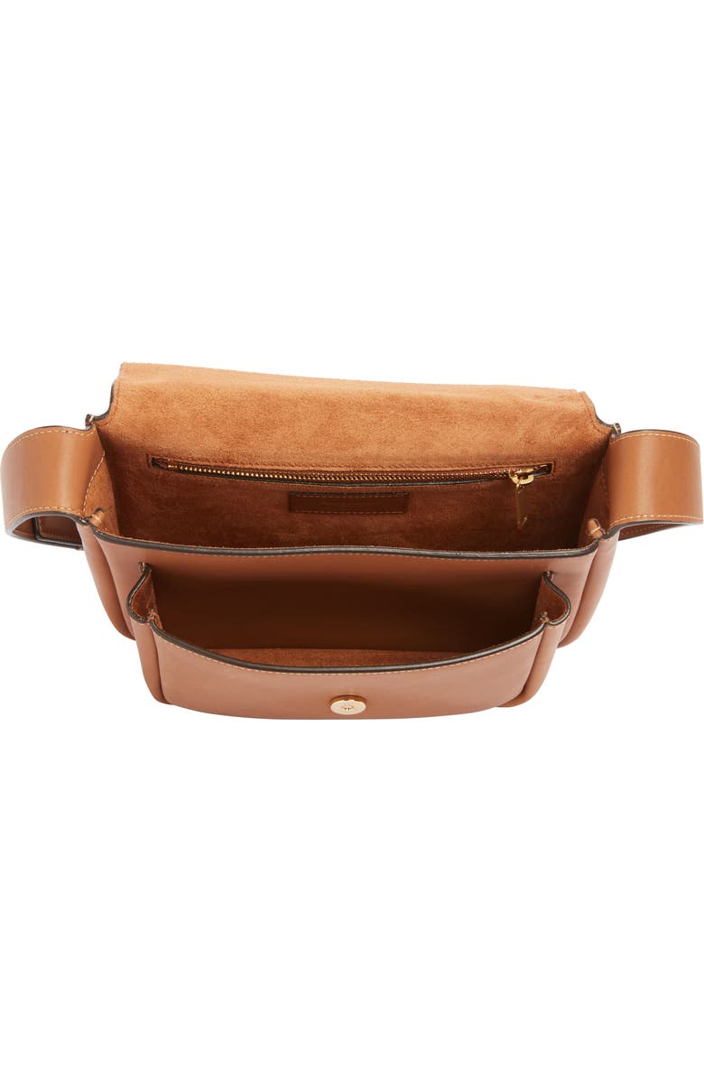 Saint Laurent Small Niki Leather Shoulder Bag, Alternate, color, Brick