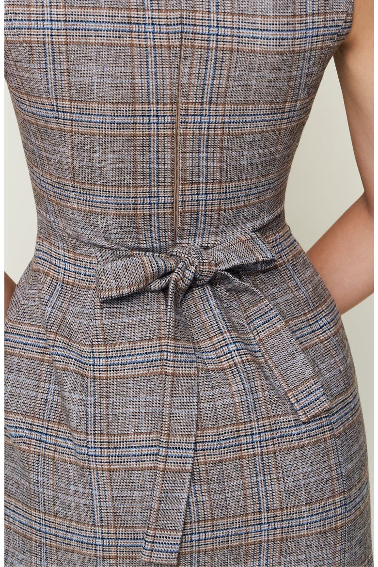 Rowan Tartan Dress, Alternate, color, Green Tartan