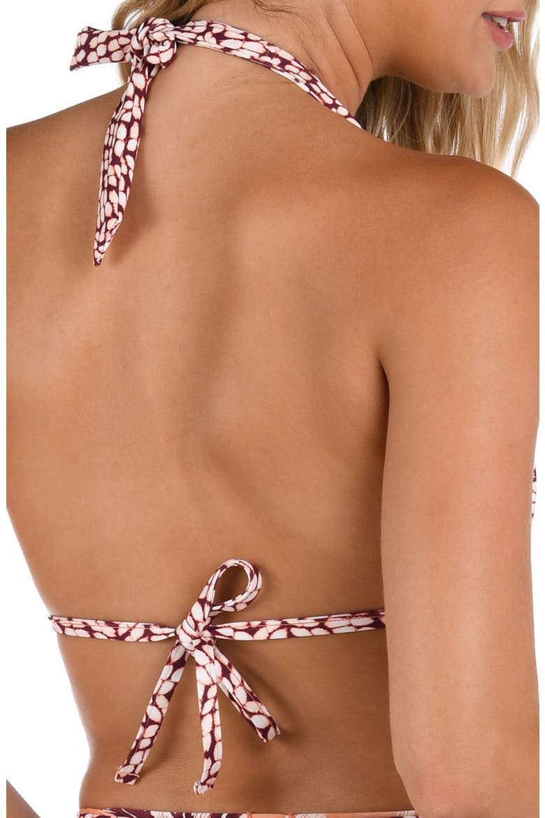 Sandy Cove Reversible Bikini Top, Alternate, color, SIENNA