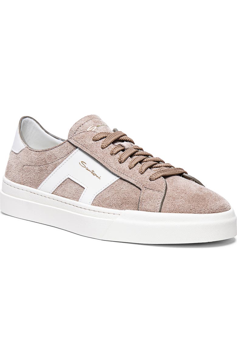 Santoni Double Buckle Inspired Sneaker, Main, color,