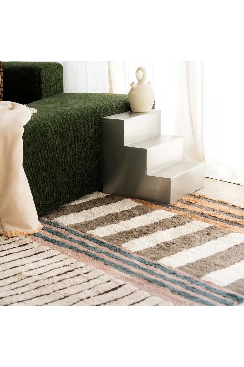 Washable Rug Color On Earth, Alternate, color, Natural, Brown