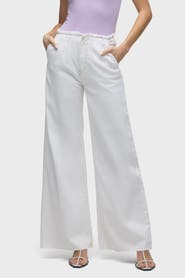 Hudson Jeans James High-Rise Darted Wide Leg