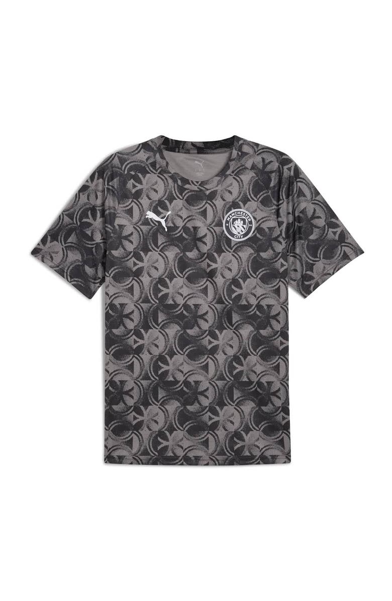 PUMA Men's Puma Black Manchester City 2025/26 Pre-Match Training Jersey, Alternate, color, Black