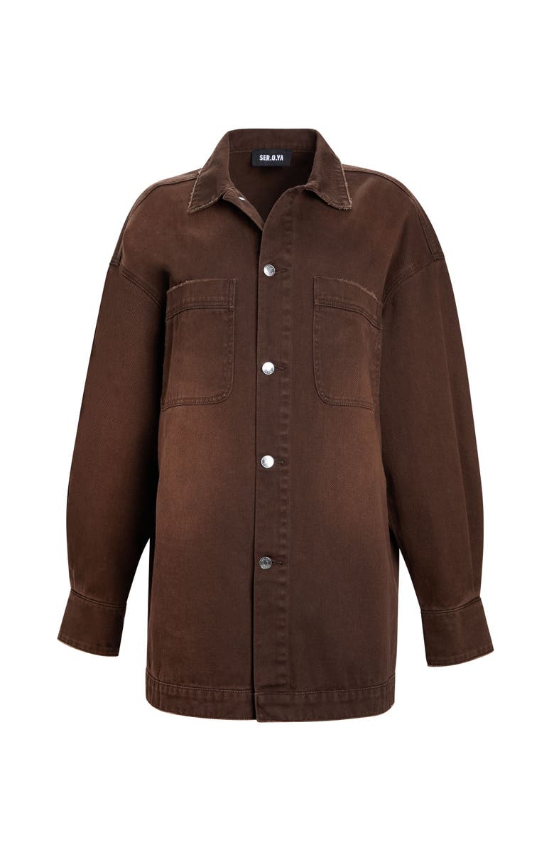 SER.O.YA Storme Relaxed Shacket, Alternate, color, 