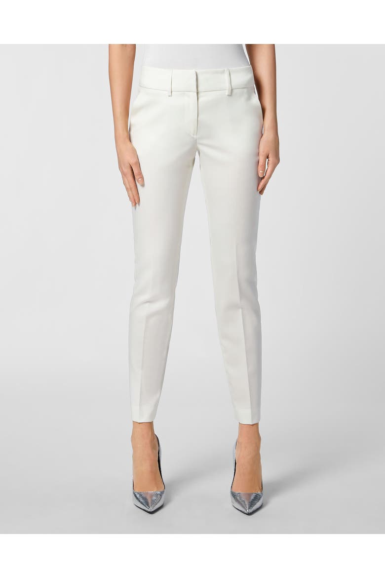 Trousers Women, Main, color, white