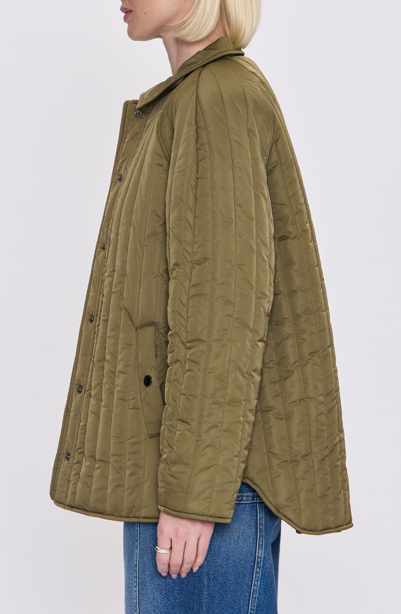 Pistola Sawyer Channel Quilted Jacket, Alternate, color, Olive