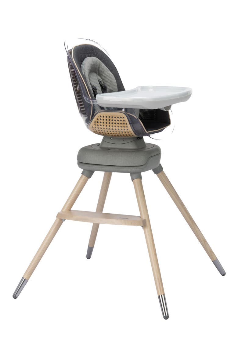 Kindred Collection Kiskadee 360º Highchair, Alternate, color, ONYX HERITAGE
