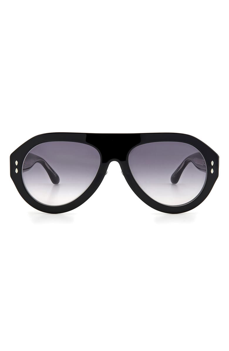 Isabel Marant 59mm Gradient Aviator Sunglasses, Main, color,