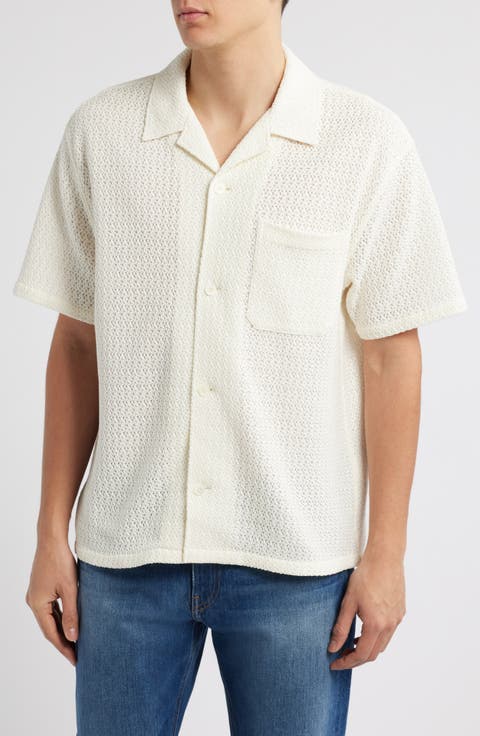 Open Weave Camp Shirt