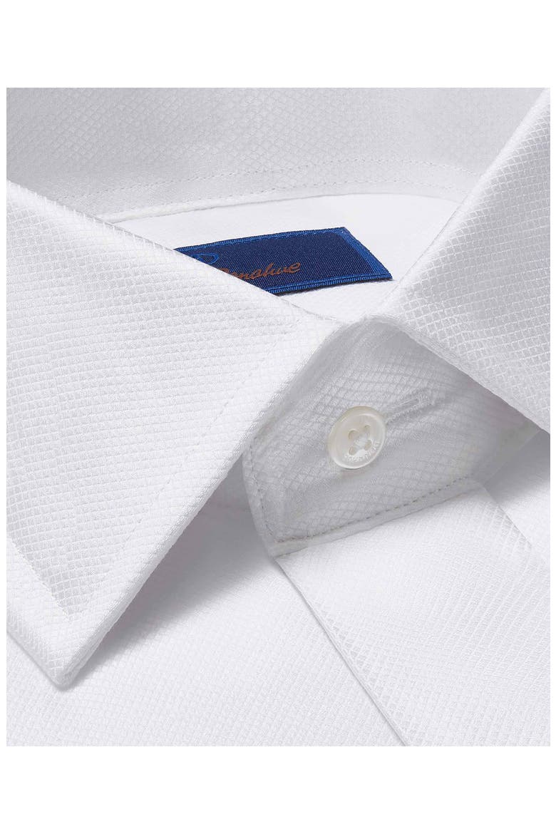 Slim Fit Formal Cotton Dress Shirt, Alternate, color, WHITE