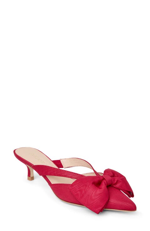 Cynthia Bow Pointed Toe Mule (Women)