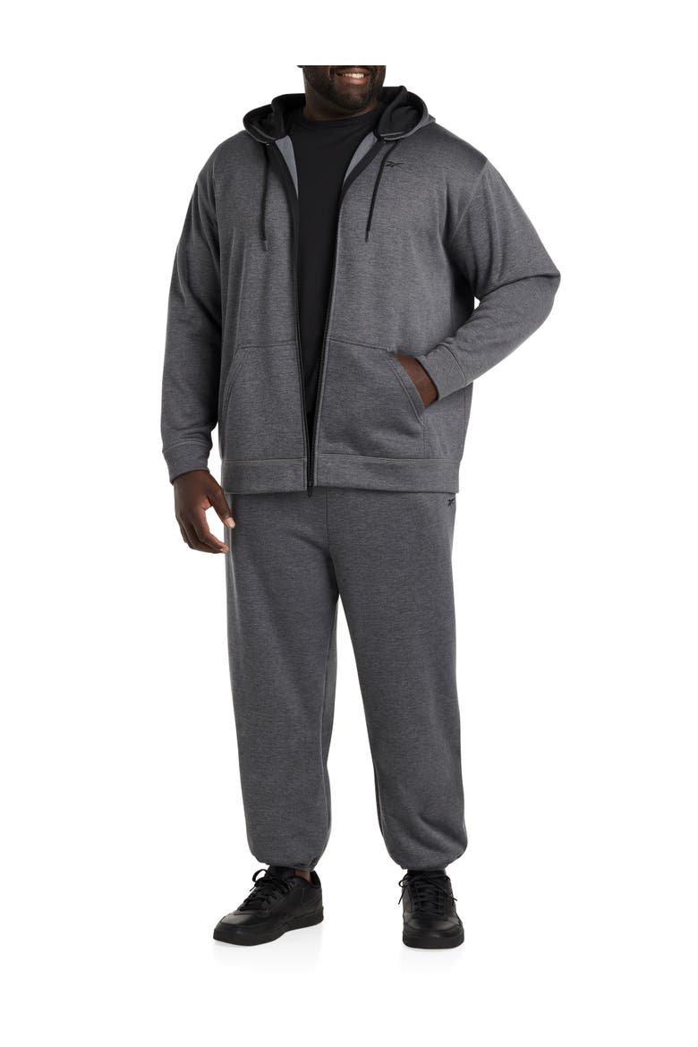Performance Zip-Front Hoodie, Alternate, color, PURE GREY HEATHER