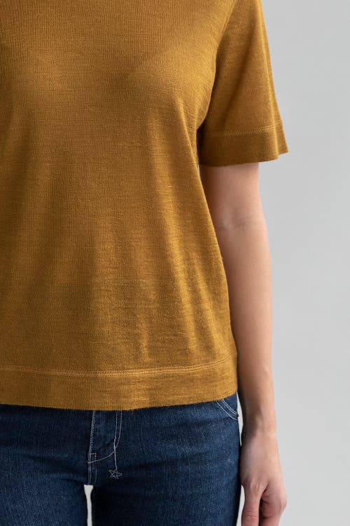 Sskein Sweater Tee In Golden