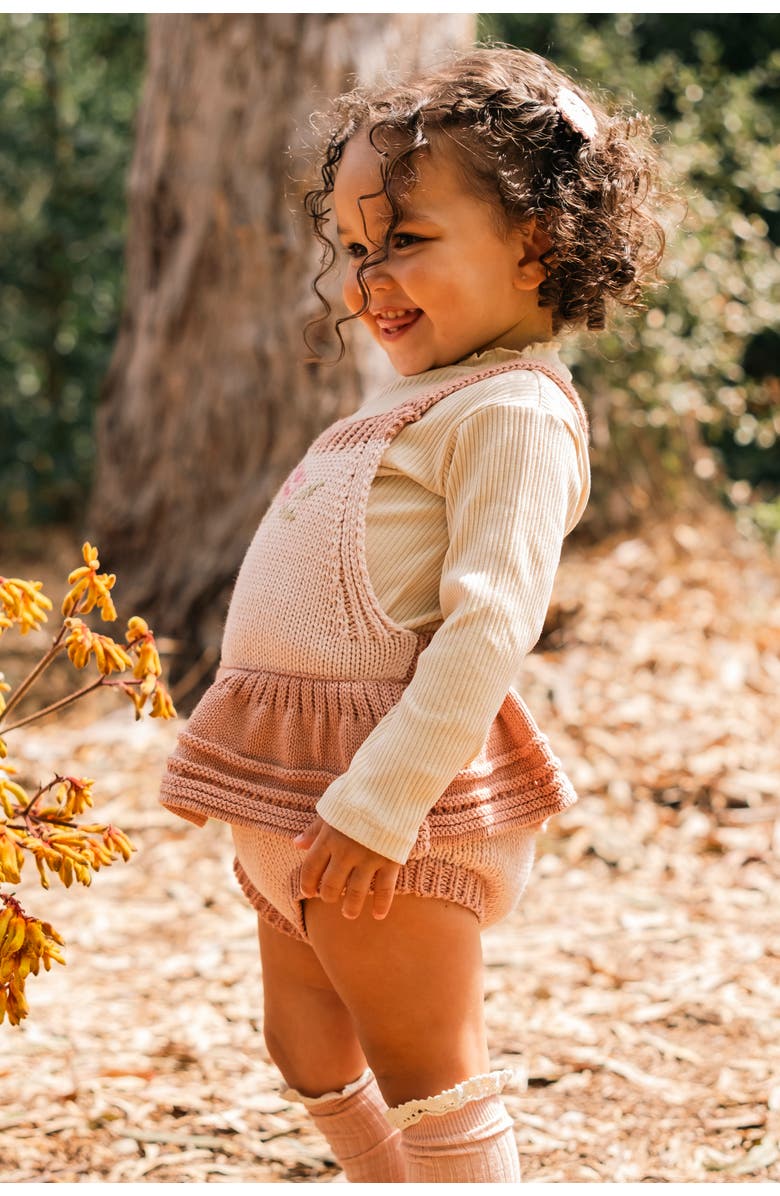 Wild Wawa Rose Romper, Alternate, color, Misty Rose