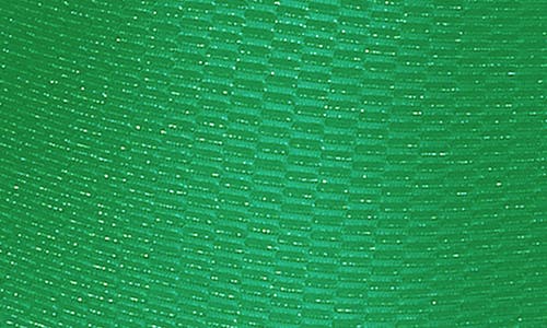 Shop Becca Luxe Metallic One-piece Swimsuit In Emerald