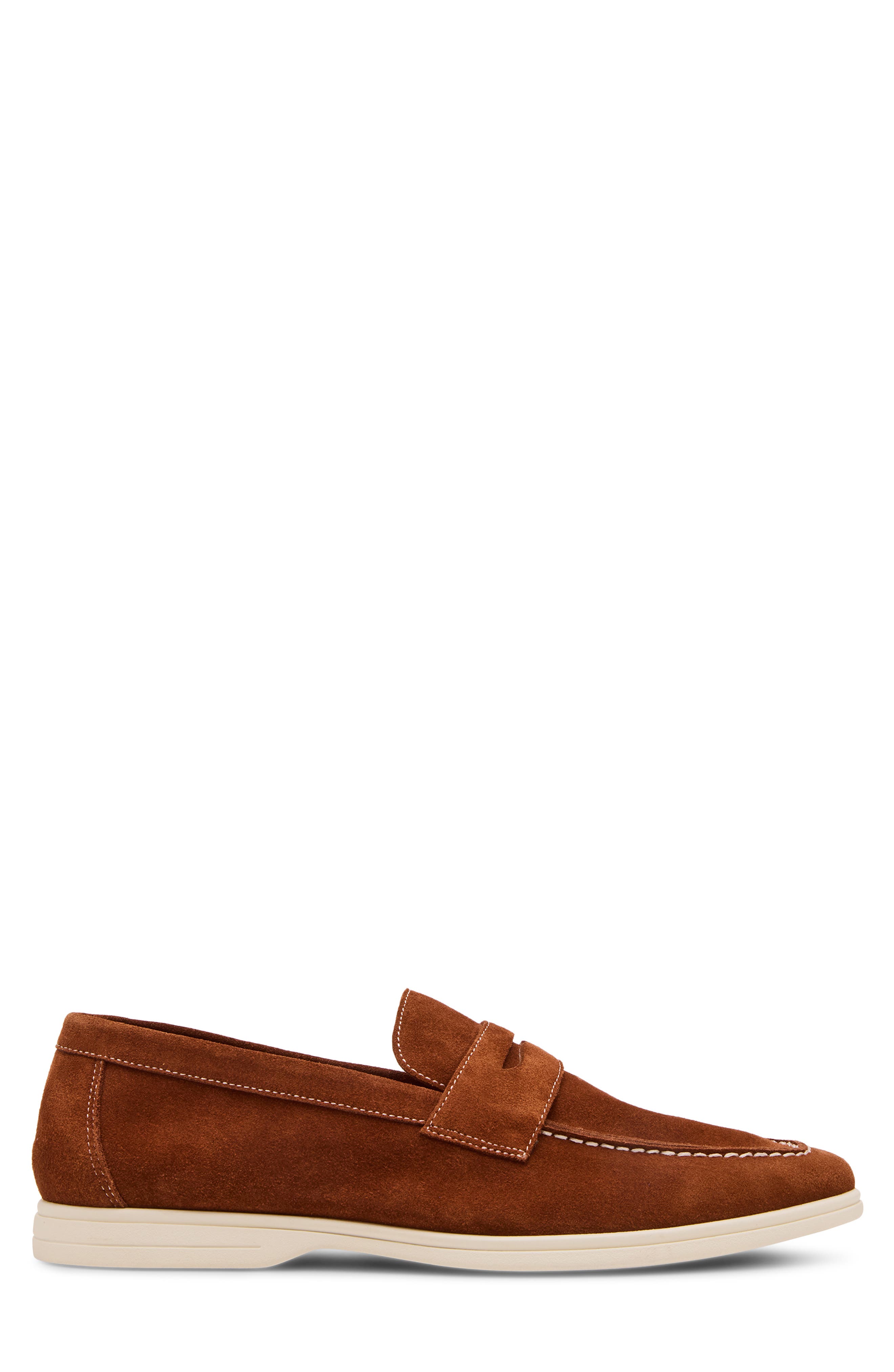 Steve Madden Laguna Penny Loafer, Alternate, color, Cognac Suede