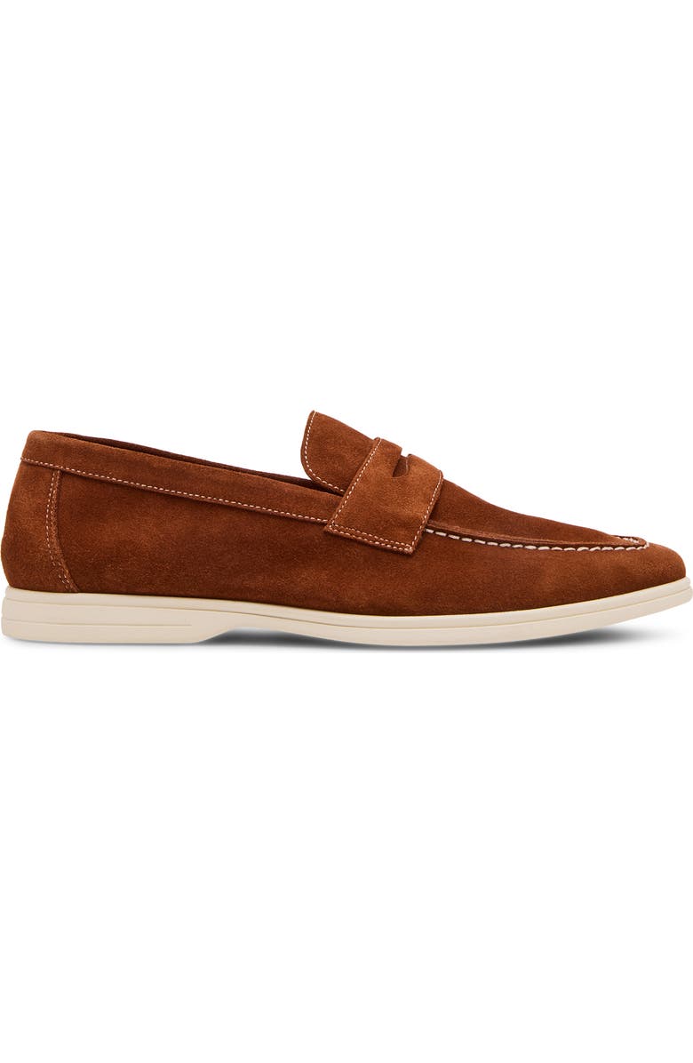 Steve Madden Laguna Penny Loafer, Alternate, color, Cognac Suede