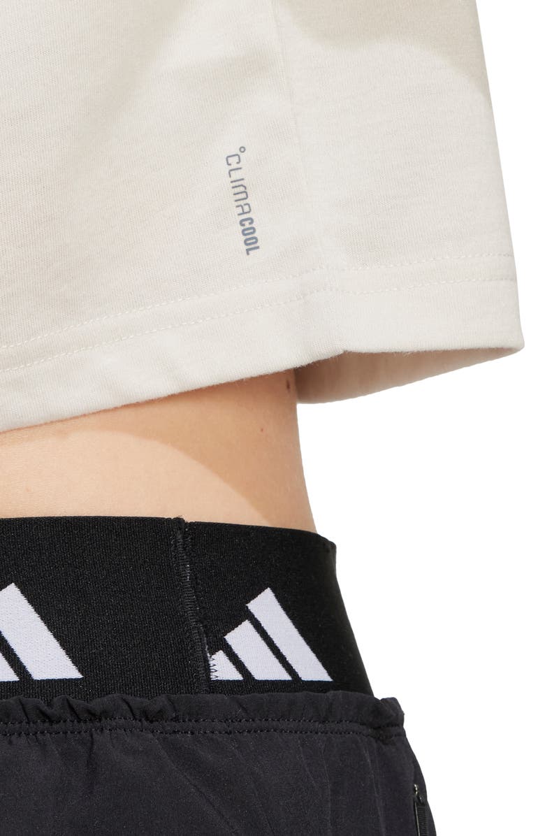 adidas Climacool Training T-Shirt, Alternate, color, Wonder Alumina