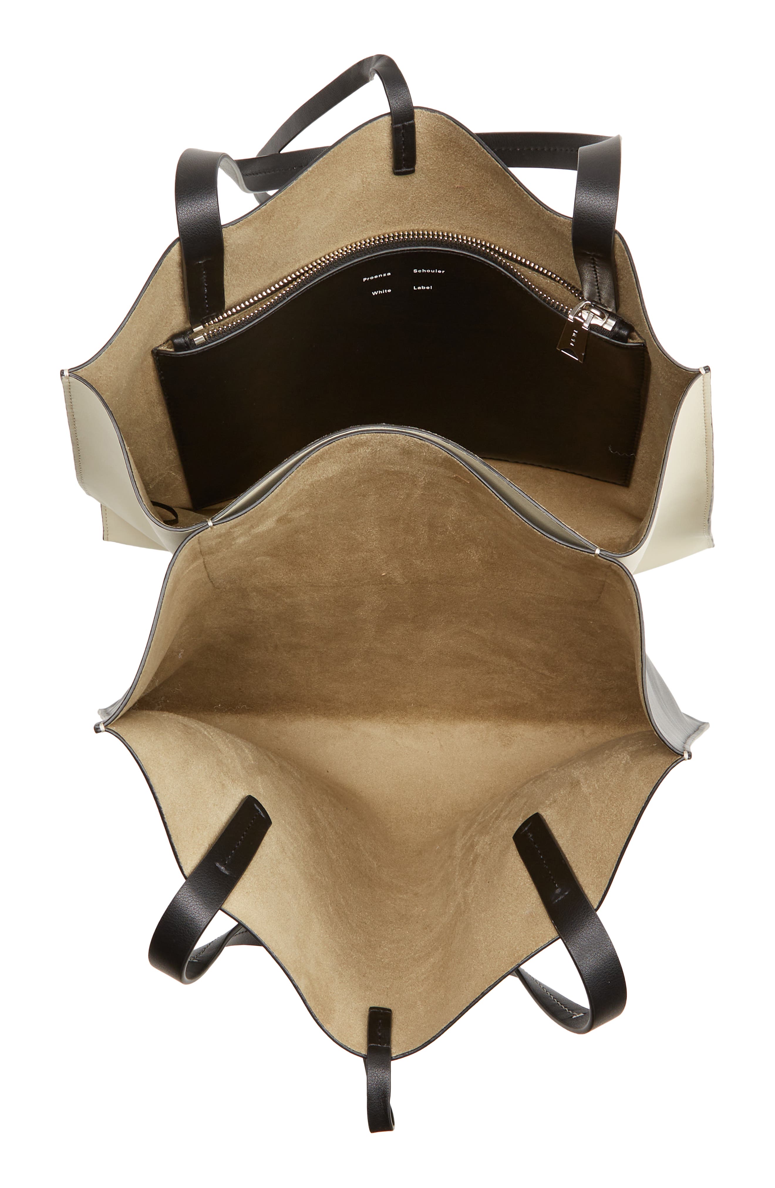 Proenza Schouler White Label Twin Leather Tote, Alternate, color, 