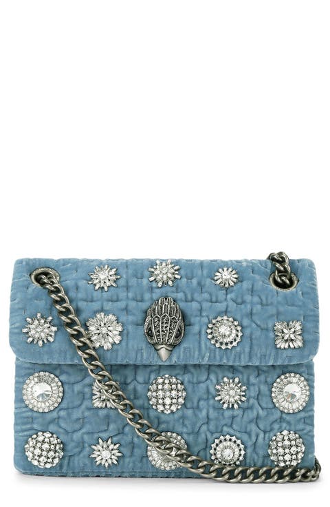 Mini Kensington Velvet Crossbody Bag