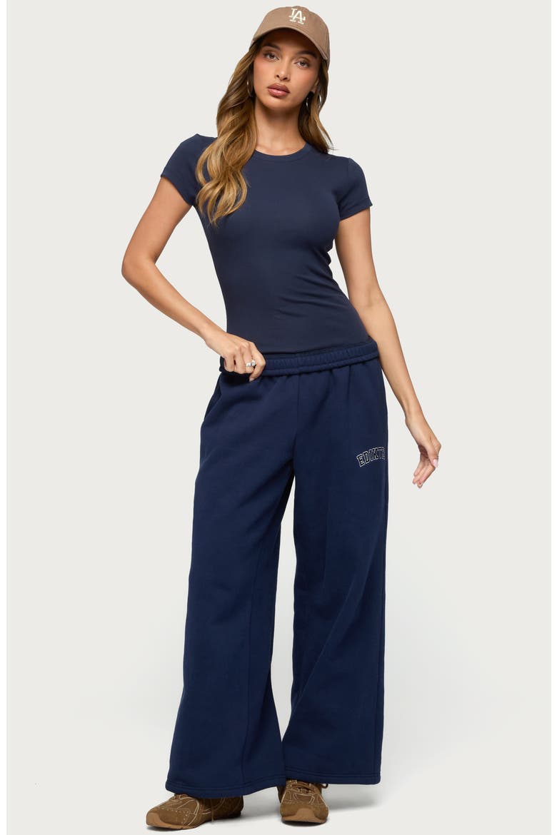 Adley Fitted Bodysuit, Alternate, color, NAVY