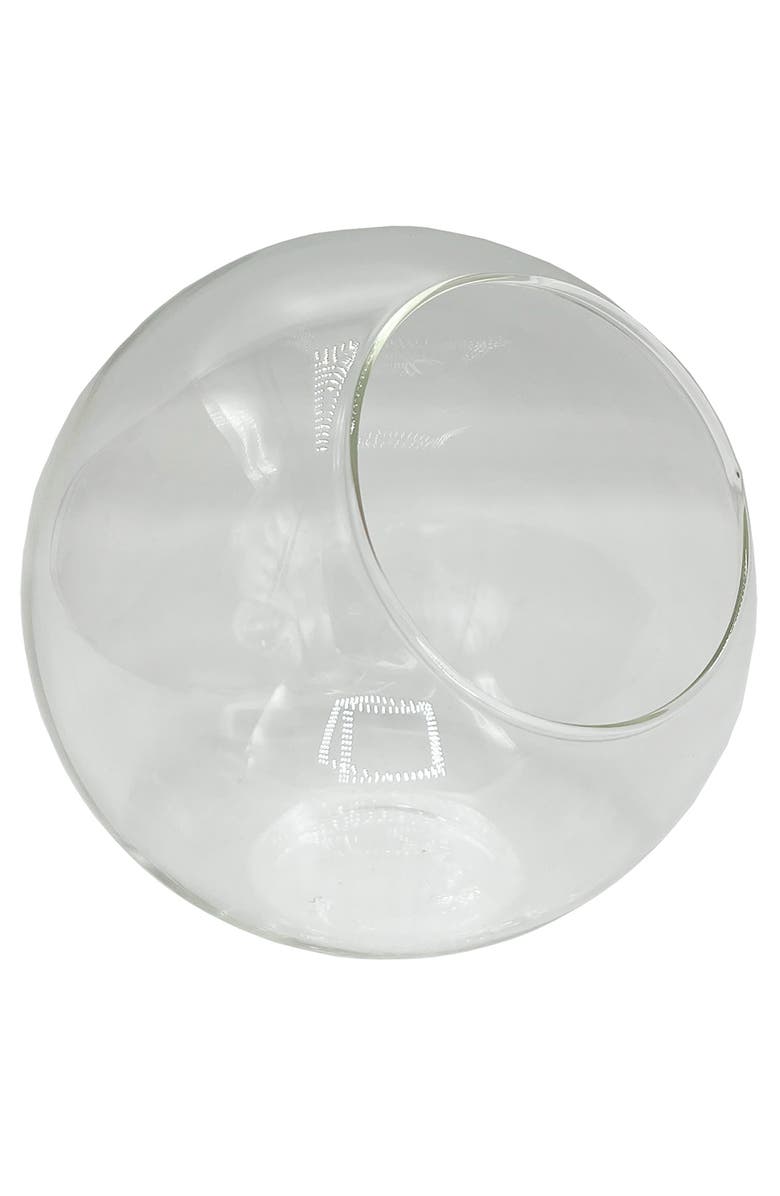 Unique Gardener Classic 5 Inch Glass Terrarium, Main, color, Clear