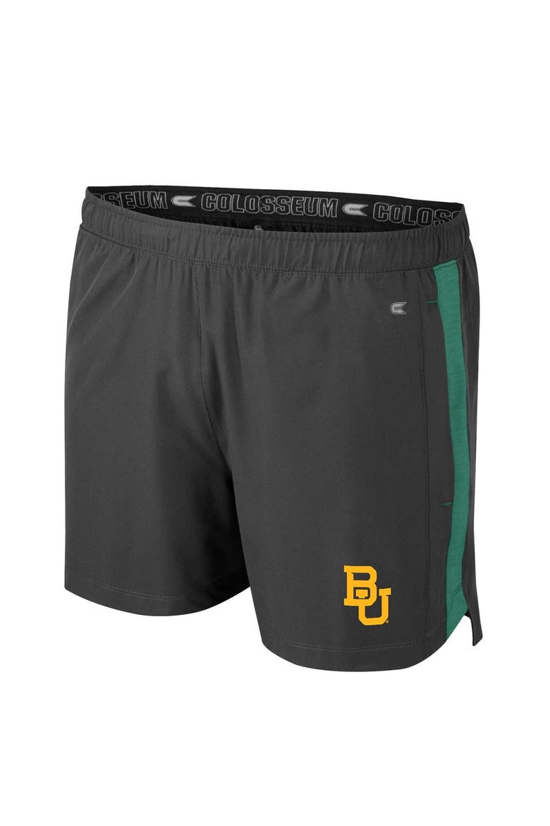 Men's Colosseum Charcoal Baylor Bears Langmore Shorts, Alternate, color, Charcoal