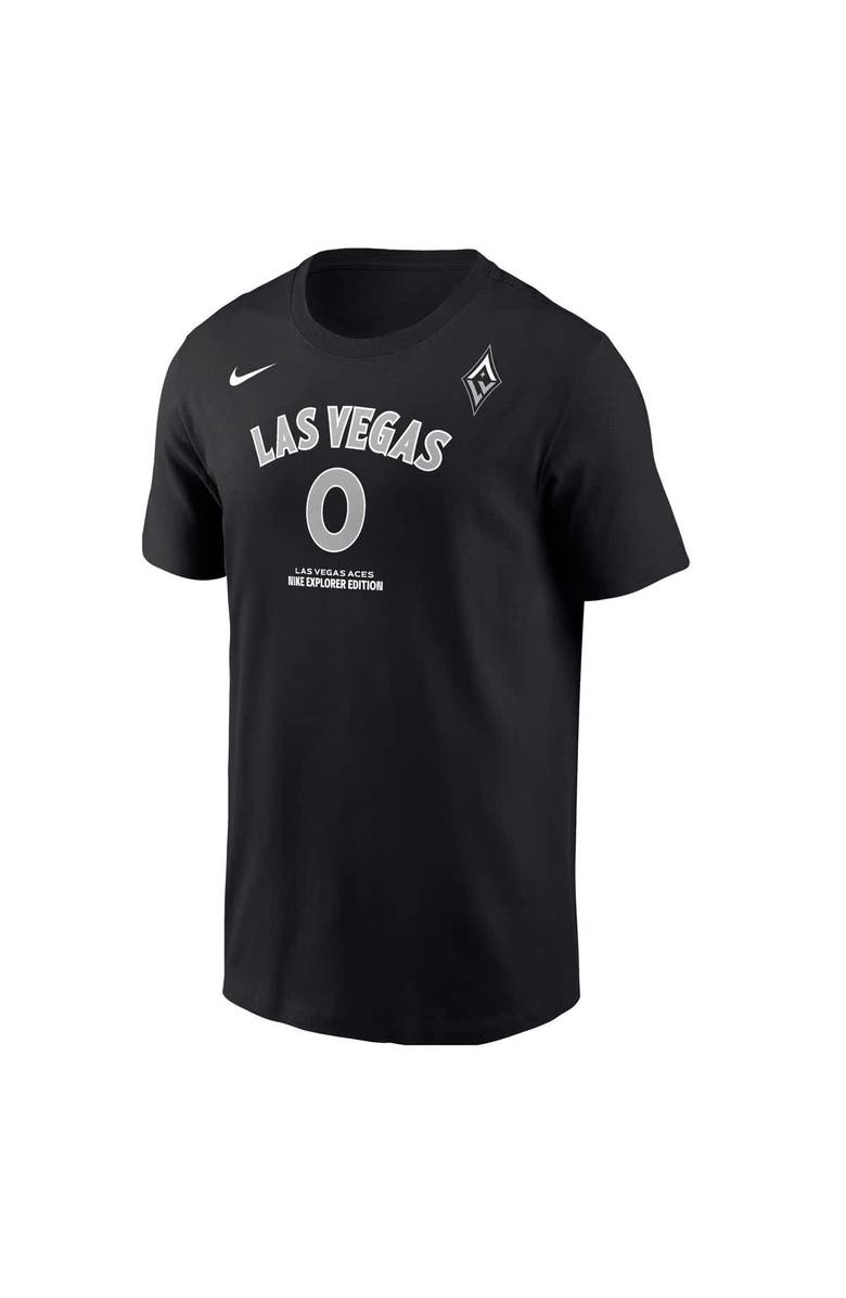Nike Men's Nike Jackie Young Black Las Vegas Aces Explorer Edition Name & Number T-Shirt, Alternate, color, 