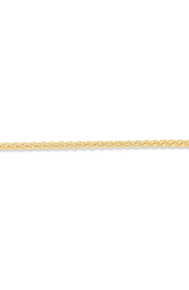 Bony Levy 14K Gold Wheat Chain Necklace, Alternate, color, 14Ky