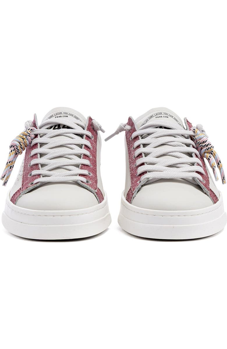 P448 Jack Sneaker, Alternate, color, White Fuchsia