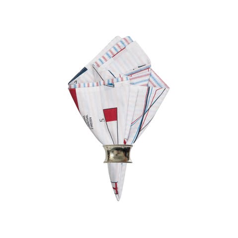 Windward Port Cotton Reversible Napkin Set of 6