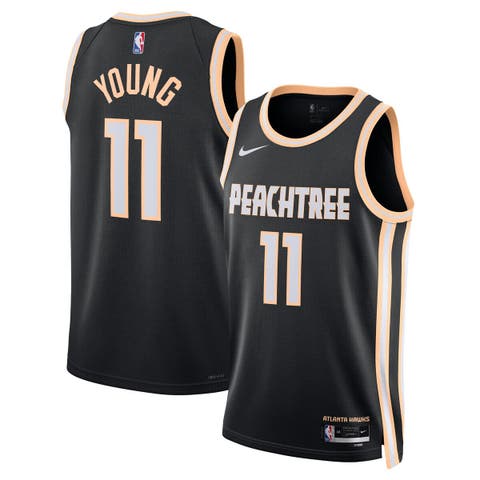 Unisex Nike Trae Young Black Atlanta Hawks 2025/26 Swingman Jersey - City Edition