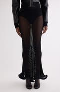 Givenchy Kickback Mesh Maxi Skirt
