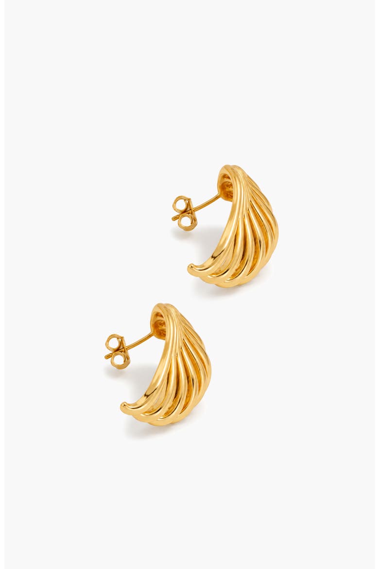 Maxi Claw Stud Earring In Gold, Alternate, color, Gold