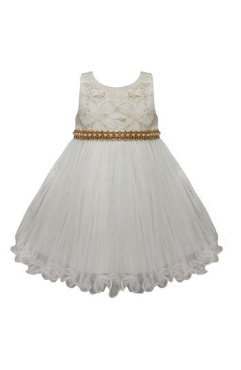 American Princess Candlelight Beaded Tulle Party Dress