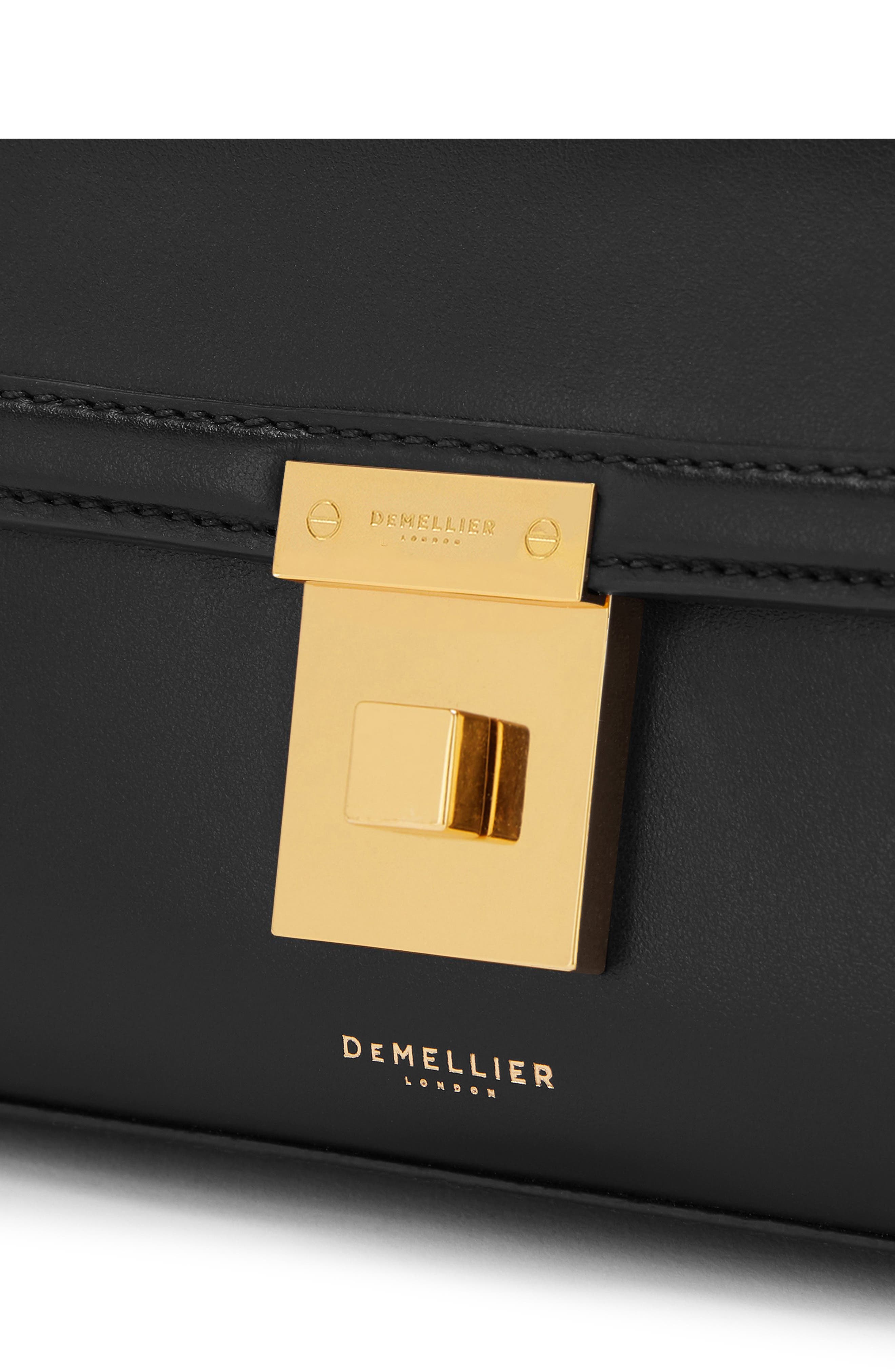 DeMellier Paris Leather Clutch, Alternate, color, 